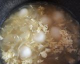 たまごスープ（白玉入り）作り方4写真