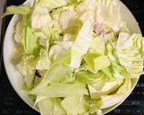 キャベツと豚肉の味噌辛炒め作り方2写真