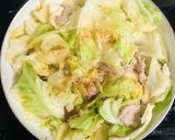 キャベツと豚肉の味噌辛炒め作り方4写真