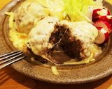 時短！業スーで柔ジューシー！ ハンバーグ作り方7写真