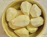 里芋と豚バラ肉の甘辛味噌煮作り方1写真
