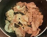里芋と豚バラ肉の甘辛味噌煮作り方5写真
