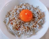 すり方と卵黄で辛くない！しらすおろしご飯作り方3写真