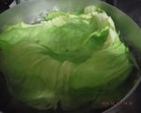 キャベツを1玉買ったらロールキャベツ!作り方1写真