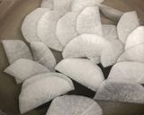 カキの味噌鍋(土手鍋)作り方4写真