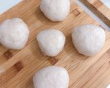 ポタポタ焼きのクリームチーズ焼きおにぎり作り方2写真