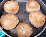 ポタポタ焼きのクリームチーズ焼きおにぎり作り方4写真