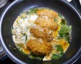 簡単！カキフライの春菊煮作り方4写真