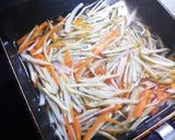 根菜と蒸し鶏のサラダ〜胡麻マヨ仕立て〜作り方1写真