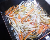 根菜と蒸し鶏のサラダ〜胡麻マヨ仕立て〜作り方1写真