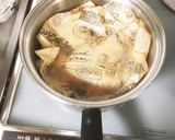 さつまいもとじゃがいもの煮物作り方6写真