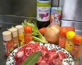 小麦粉から作る自家製ビーフカレー作り方1写真