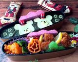 とんかつ ジャッキー海苔弁当 クリスマス作り方10写真