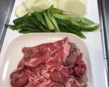 豚モモ肉と玉ねぎの腸活辛味噌炒め作り方2写真