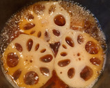 おせちにも！ゆず香る♪れんこんの煮物作り方3写真