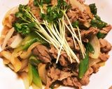 豚モモ肉と玉ねぎの腸活辛味噌炒め作り方5写真