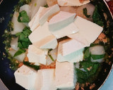 蕪と豆腐の鮭フレークあんかけ作り方4写真