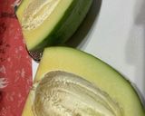 パパイヤと鶏モモのカレー風味作り方1写真