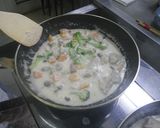 チキンのミルクスープ煮作り方6写真