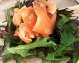 サーモンと赤水菜の爽やかマイルドマリネ作り方6写真