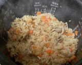 鶏きのこおこわでおいなりさん作り方3写真