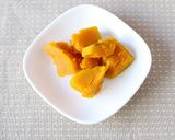 離乳食　野菜編　＜かぼちゃ＞作り方2写真