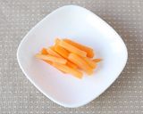 離乳食　野菜編　＜にんじん＞作り方3写真