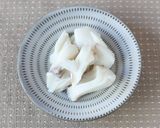 離乳食　さかな（たら）作り方2写真