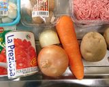 ミートボールシチューからのスパゲッティ作り方1写真