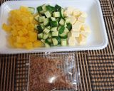 たくあんの和え物作り方1写真