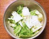 簡単☆ 白菜とツナのコンソメ煮作り方1写真