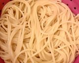 冬！ポルチーニと帆立のトマトソースパスタ作り方4写真