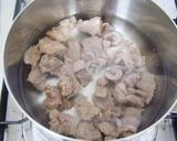 我が家の牛すじ煮作り方2写真