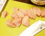 簡単酒肴☆鶏ムネ肉とキノコのみぞれ煮作り方2写真