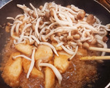 簡単酒肴☆鶏ムネ肉とキノコのみぞれ煮作り方8写真