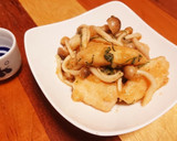 簡単酒肴☆鶏ムネ肉とキノコのみぞれ煮作り方11写真