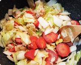 寒い日に☆キャベツとツナのクリームスープ作り方4写真