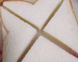 リメイク♪クッキーパン＊懐かしの三角パン作り方8写真