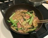 味噌ガーリック醤油パスタ作り方3写真