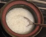 調味料以外の材料2つ！簡単激ウマお粥作り方3写真