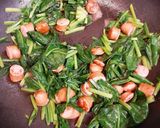 ほうれん草とバター炒め作り方3写真
