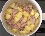 セルビア料理　パプリカシュ作り方3写真