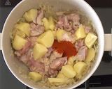 セルビア料理　パプリカシュ作り方4写真