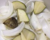 簡単鳥手羽鍋。コラーゲン野菜たっぷり作り方3写真