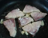ぶりのガリバタ焼き・とろけるチーズソース作り方1写真