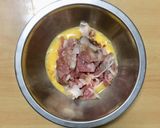 超簡単☆お買い得！豚こまカツ丼弁当風♪作り方2写真