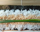 たらこと浅葱の細巻き　あて巻き作り方1写真