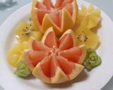キウィ簡単飾り切り（1つで4つも）作り方8写真
