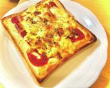 スクランブルエッグトースト！　タロの弁当作り方3写真