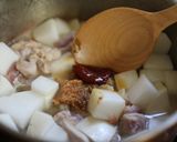 鶏大根☆味噌コチュジャン煮(あっさりめ)作り方3写真